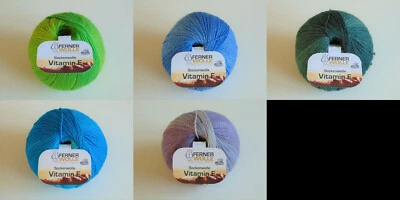 FERNER WOLLE FERNER - Lungauer Sockenwolle Vitamin E - 100g - 100 / 13,95€