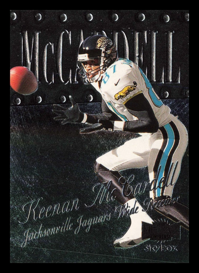 Keenan McCardell #11 1999 SkyBox Metal Universe Jacksonville Jaguars Football - Image 1 of 2