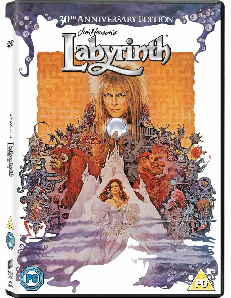 Labyrinth (30th Anniversary Edition) DVD david bowie new also includes download - Image 1 of 1