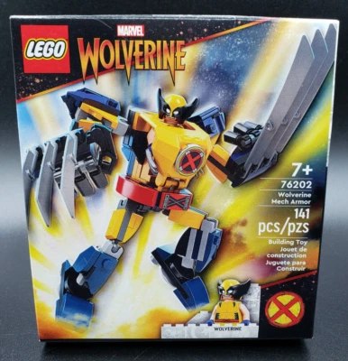 LEGO Marvel Avengers #76202 WOLVERINE Mech Armor 124 pcs NEW *READ DESCRIPTION* - Image 1 of 4