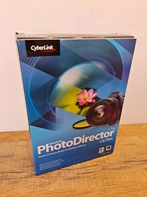 Cyberlink Photo Director ULTRA PhotoDirector v4 ULTRA Open Box - RARE - Image 1 of 4