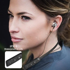 Auriculares inalámbricos Bluetooth 5.0 Auriculares deportivos Auriculares para el cuello Auriculares - Imagen 1 de 14
