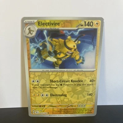 Electivire 054/162 Sv05: Temporal Forces Reverse Holo - Image 1 of 2