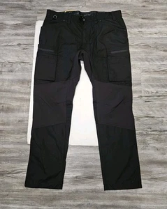 Blaklader Utility Work Pants Model 1655 Black Multi Pocket Size 34/32 - Picture 1 of 6