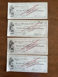 4 KENT COUNTY GEGENSEITIGE VERSICHERUNG DOVER DELAWARE 1910 1912 - Bild 1 von 10