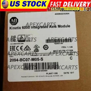 Nuevo módulo de eje integrado AB Kinetix 6000 2094-BC07-M05-S libre de impuestos de EE. UU. - Imagen 1 de 2