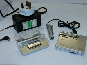 Walkman Sony MD MiniDisk Net MD genuino de colección - plateado (MZ-N10) - Imagen 1 de 1