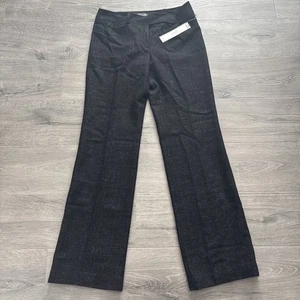 New Ann Taylor NWT Women's Lindsay Dress Pants Trousers Size 8 Long wool blend - Picture 1 of 13