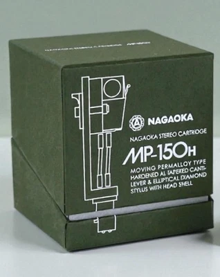 Cartucho tipo imán móvil Nagaoka MP-150H montado con cabezal NUEVO Foto 1 de 3