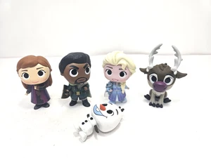 Funko Frozen 2 Mini Mystery Figures Anna Elsa Mattias Olaf Lot of 5 2019 - Picture 1 of 5