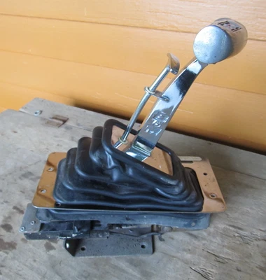 Vintage B&M   STAR?  Mega? shifter Trans Shifter NICE with Boot and bezel - Image 1 of 4