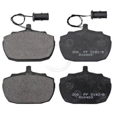 Set Di Pastiglie Freni Con Sensore Di Usura 15 Mm A.B.S. Per AUSTIN AMBASSADOR - Immagine 1 di 4