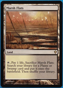 Marsh Flats Zendikar PLD Land Rare MAGIC GATHERING CARD (ID# 505338) ABUGames - Picture 1 of 2