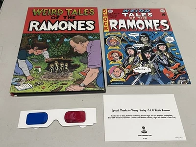 Weird Tales OfThe Ramones CD DVD Box Set w/3D Glasses + Comic Book 2005 RARE HTF Foto 1 de 4