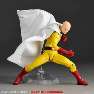 Kaiyodo Revoltech Amazing Yamaguchi One Punch Man SAITAMA Toy (No Bonus Parts) - Picture 1 of 14