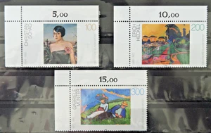 🇩🇪 Alemania Federal Michel Nº 1748-1750 MNH** con borde de esquina superior izquierda (1994) - Imagen 1 de 1