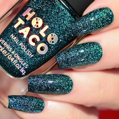 Holo Taco Venetian Views unbenutzt UK Verkäufer Holotaco Glitzer holografisch türkis - Bild 1 von 3