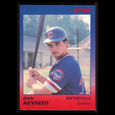 Dan Kennedy #18 1989 Star Minor league Wytheville Cubs Baseball Card MLB NM - Image 1 of 3