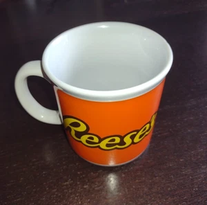 Reese's Ceramic orange Coffee, Cocoa, Tea Mug Cup Made by Galerie for Hershey's - Picture 1 of 5