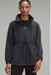 Lululemon Softstreme Cinch-Waist Jacket Women's Sz M Full Zip Athleisure Comfy - Picture 1 of 4