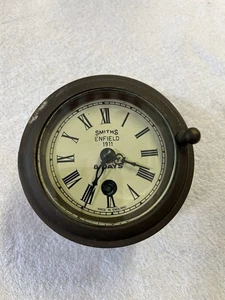 Smiths Enfield 1911 Schiffe Wanduhr FUNKTIONIERT GUT keine Chips oder Risse auf dem Glas - Bild 1 von 5
