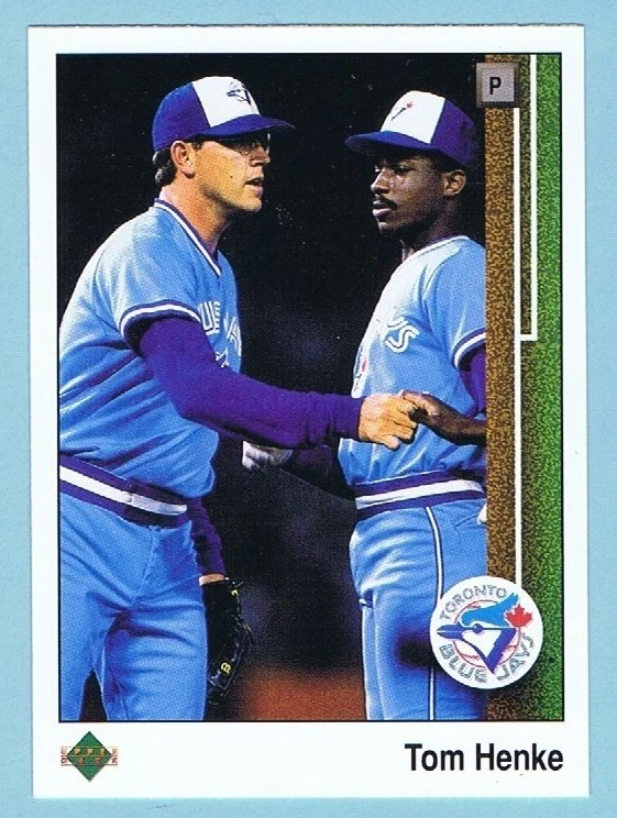 1989 Upper Deck Baseball - Tom Henke #264 - Toronto Blue Jays - Image 1 of 1