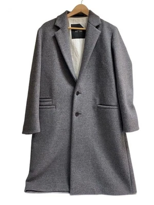 Abrigo Chesterfield 2 gris lana SCAGKW0904 ONWARD OTHER AIR DOUBLE MELTON usado Foto 1 de 4