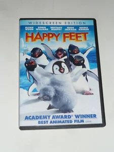 Happy Feet DVD 2006 family kid cartoon movie cute dancing emperor penguins! - Imagen 1 de 8