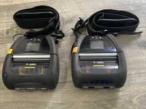 2x Imprimante d'étiquettes mobile Zebra ZQ630 Plus thermique directe Bluetooth 203dpi Wifi - Photo 1/12