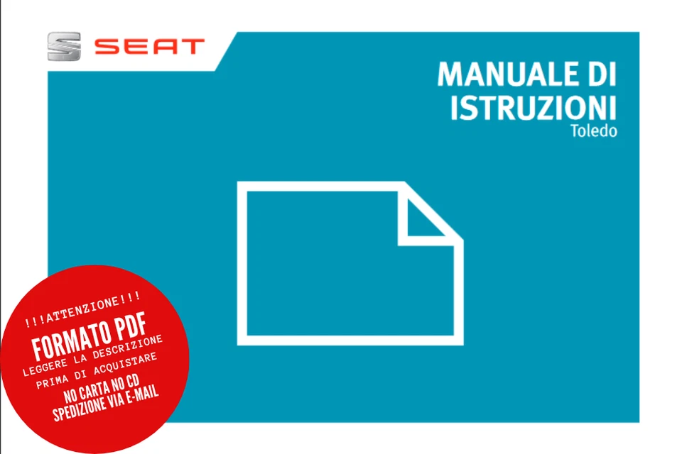 Libretto manuale istruzioni uso e manutenzione in PDF Seat Toledo 2013-2019 - Immagine 1 di 1