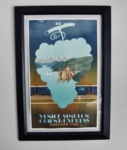 Poster vintage Venezia Sempione Orient-Express ""Le Alpi"", LITOGRAFIA Fix-Masseau - Foto 1 di 11