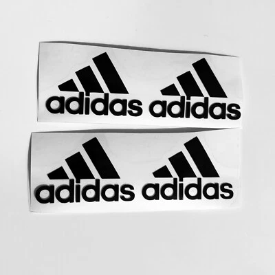 Adidas Transferencia de Calor Plancha En Logo 2" 4 piezas Elige tu Color Deportes Hágalo Usted Mismo Calcomanía Foto 1 de 2