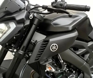 Yamaha MT 125 fino A 2019 Carenatura / Scoop di Aria SX Nero Opaco Originale - Foto 1 di 5