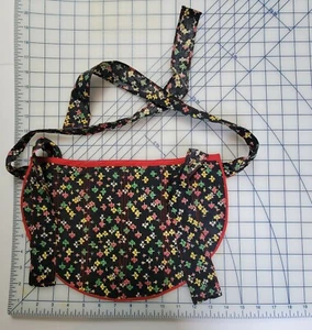 Retro Vintage Apron Cook Homemade? 60s/70s Look MOD Flowers - Picture 1 of 3