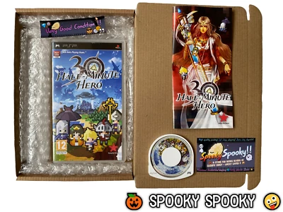Half Minute Hero Sony PSP - UK PAL VGC CIB - High Quality Packing - Tracked - Image 1 of 4
