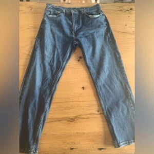 Levi's 505's Classic Jeans Blue Jeans Regular Wash Men's 38" X 30" Preowned - Picture 1 of 8