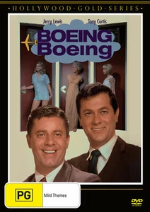 BOEING-BOEING DVD 1965 NEW Region 4 Jerry Lewis, Tony Curtis RARE Boeing, Boeing - Bild 1 von 1