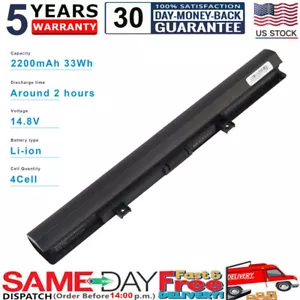FOR Toshiba PA5185U-1BRS Battery PA5186U-1BRS PA5184U-1BRS PA5195U-1BRS C55D L55 - Picture 1 of 11