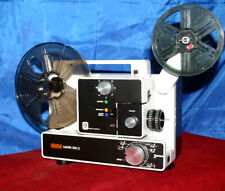 EUMIG 610d DUAL 8mm MOVIE PROJECTOR. 5 SPEEDS. NEW BELT & 100W LAMP, SERVICED A1