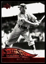 Mel Ott 2005 Upper Deck Sweet Spot Classic #59
