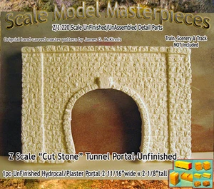 Piedra cortada"" Túnel portal escala Z Obras maestras modelo *NUEVO* - Imagen 1 de 12