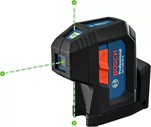 3-Point Green Beam Self-Leveling Alignment Laser w/ Mount, Hard Case & Batteries - Picture 1 of 24