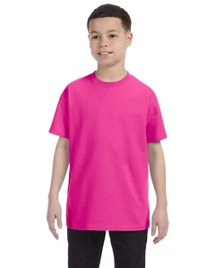 Jerzees Youth 5.6 oz 50/50 Heavyweight Blend Dri-Power T-Shirt M-29B - Picture 1 of 94