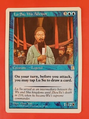 Lu Su, Wu Advisor * MTG Portal Three Kingdoms (P3K) - Image 1 of 4