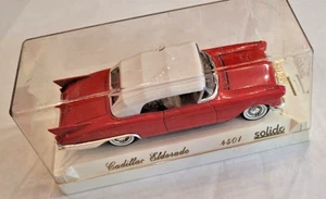 CADILLAC ELDORADO modellino automobile SOLIDO 4501 - Age d'or -CON BOX - Foto 1 di 8