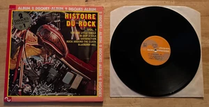 DOUBLE 33 12" FRENCH LP HISTOIRE DU ROCK BILL HALEY GENE VINCENT FAST DOMINO ETC - Picture 1 of 4