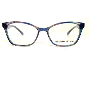 Montatura per occhiali da vista BCBGMAXAZRIA Lizzie Blue Teal Fade 50-15-130 mm H16751 - Foto 1 di 7
