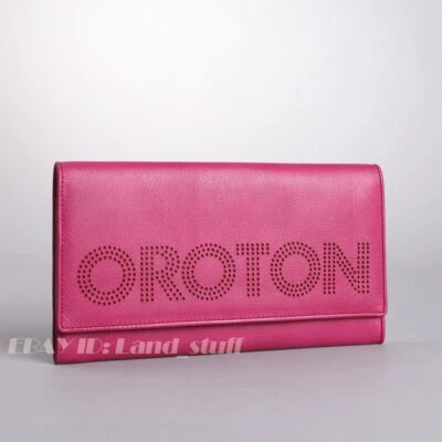 OROTON Rare XL Premium Leather Traveller Clutch Long Wallet NWOT Authentic - Image 1 of 2