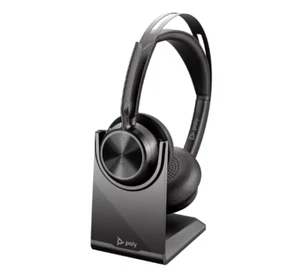 Poly Voyager Focus 2 - Stereo Bluetooth Headset USB Noise Cancelling Microphone - Picture 1 of 2