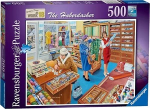 Ravensburger Jigsaw Puzzle 500 Pieces The Haberdashery - Picture 1 of 2